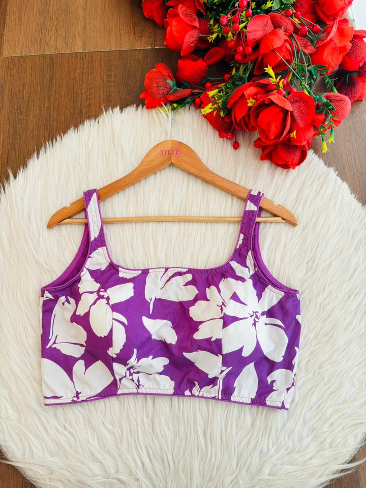 Unleash Your Elegance Printed Cotton Blouse