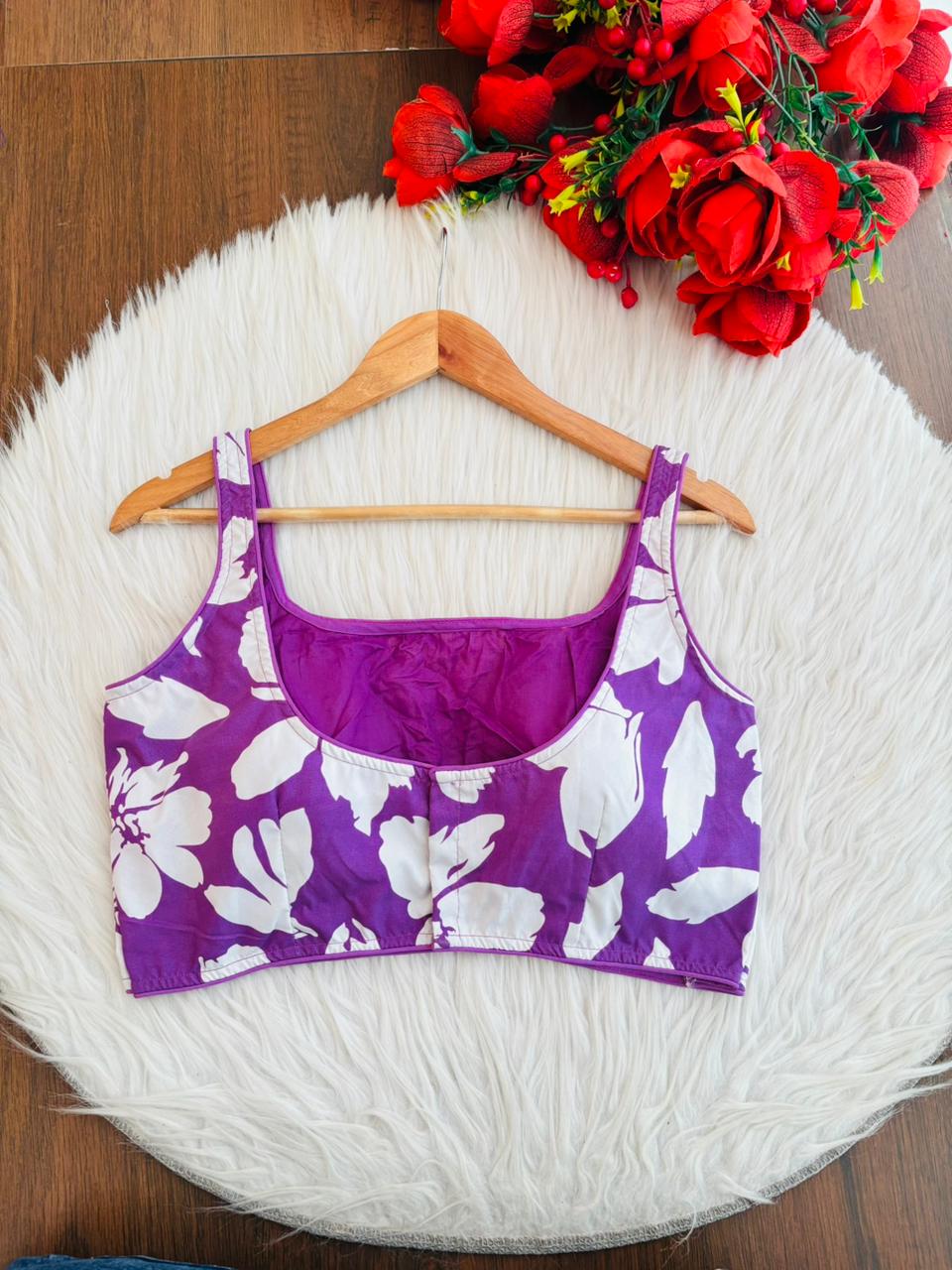 Unleash Your Elegance Printed Cotton Blouse