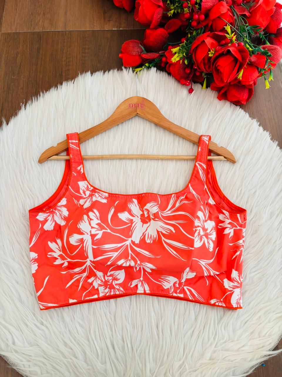 Unleash Your Elegance Printed Cotton Blouse
