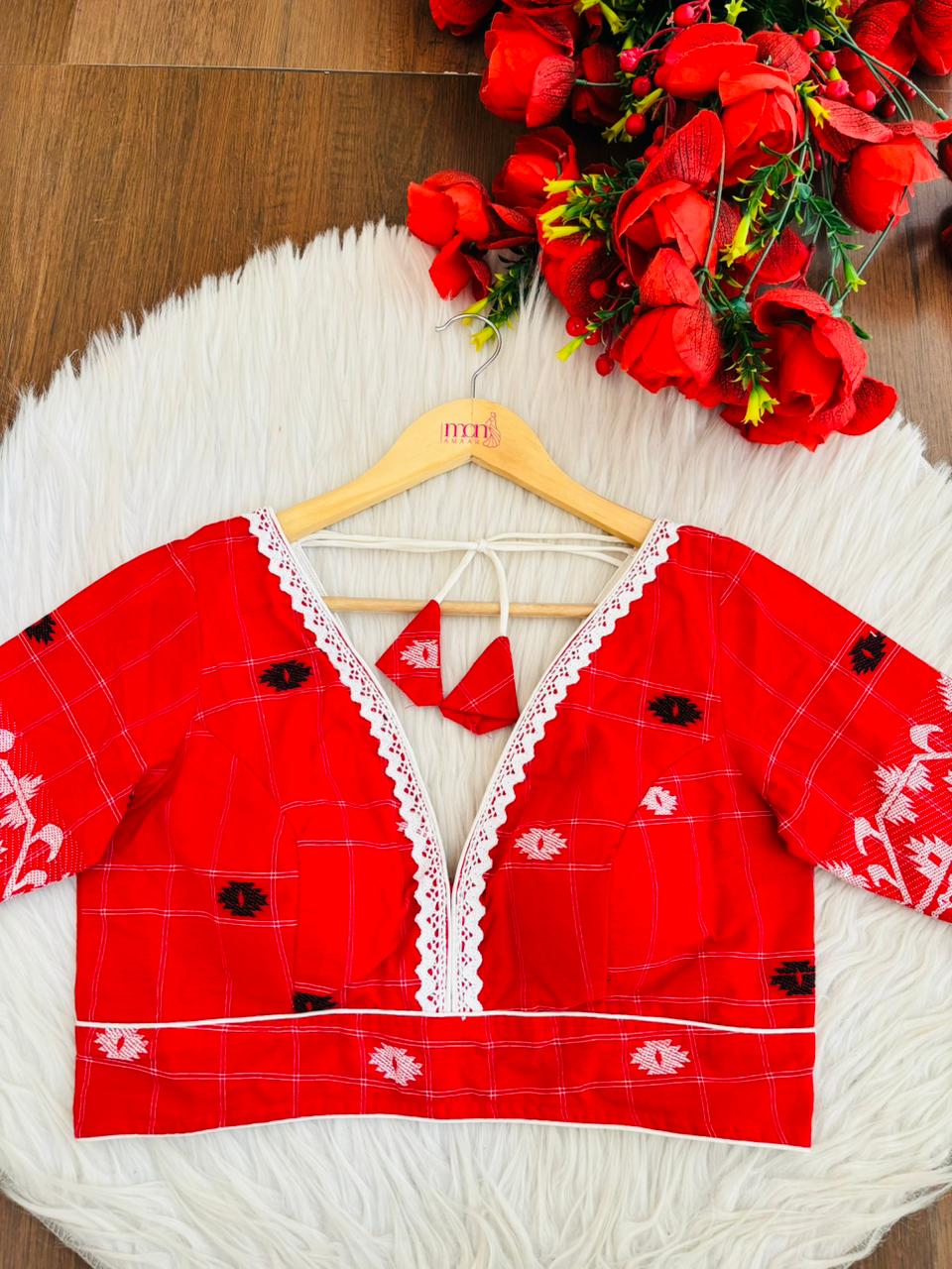 Tradition with Style Jamdani Designer Cotton Blouse