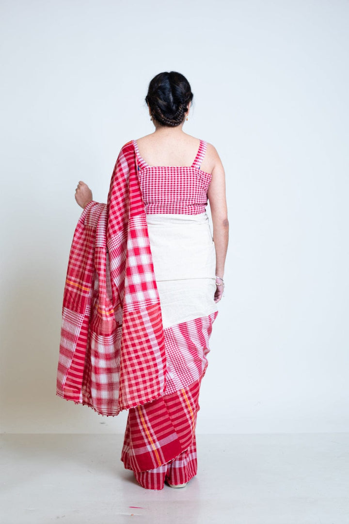 Mridu Chaya Mixmatch Cotton Saree