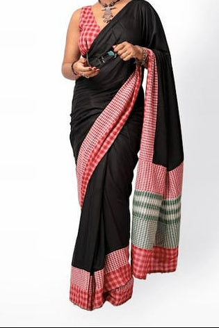 Mridu Chaya Mixmatch Cotton Saree