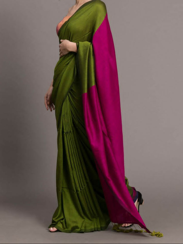 Chitrangada Khadi Cotton Saree