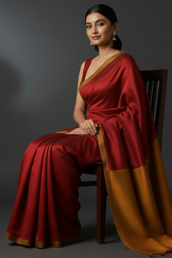 Chitrangada Khadi Cotton Saree