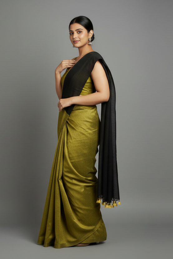 Chitrangada Khadi Cotton Saree