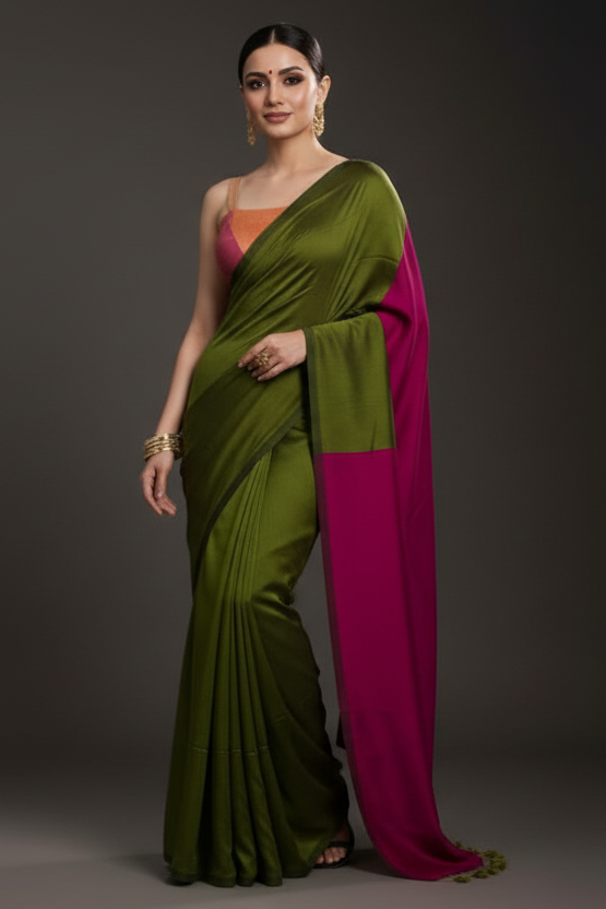 Chitrangada Khadi Cotton Saree