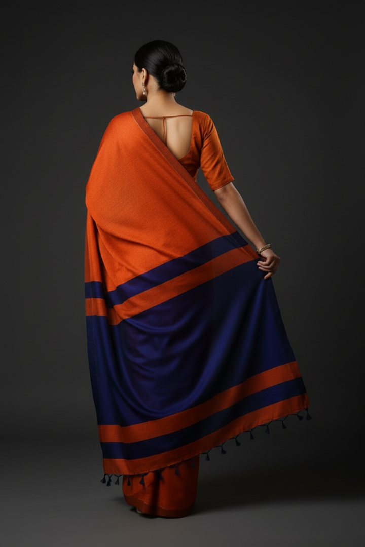 Chitrangada Khadi Cotton Saree