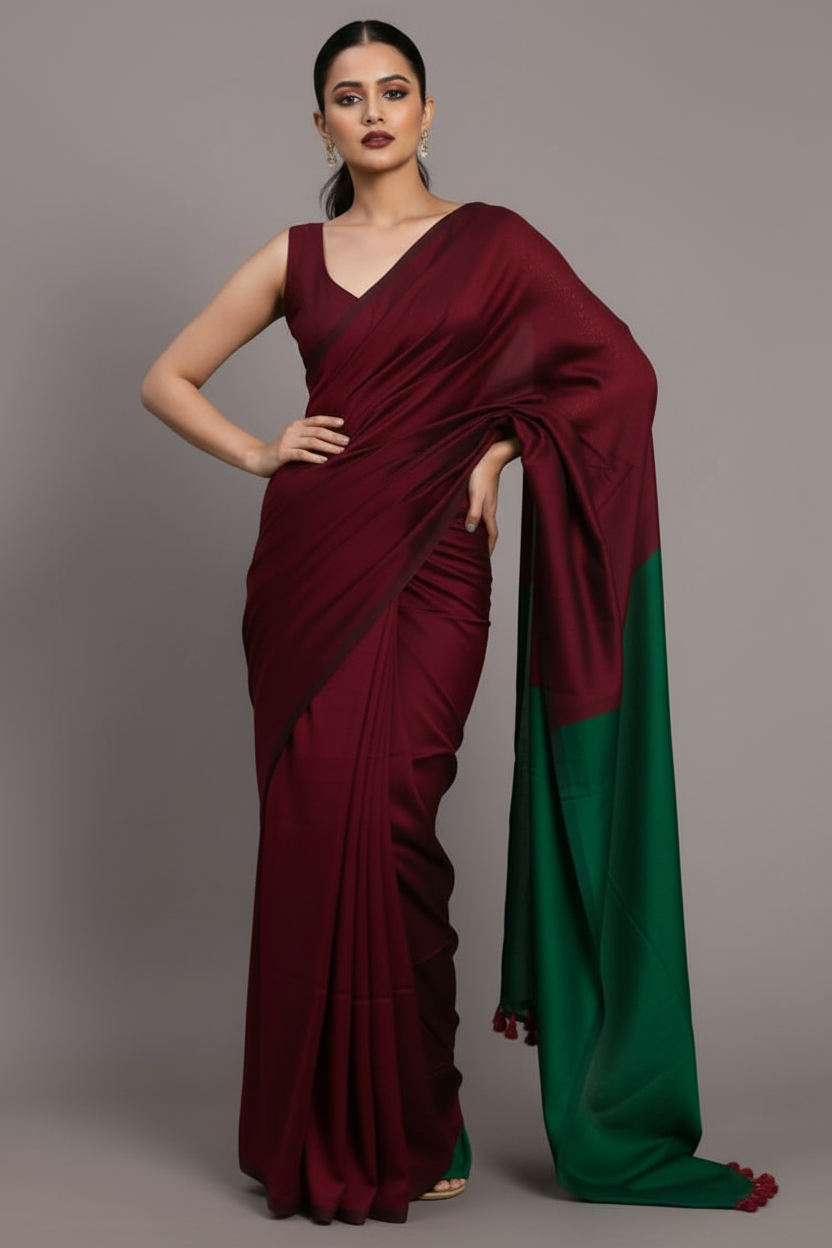 Chitrangada Khadi Cotton Saree