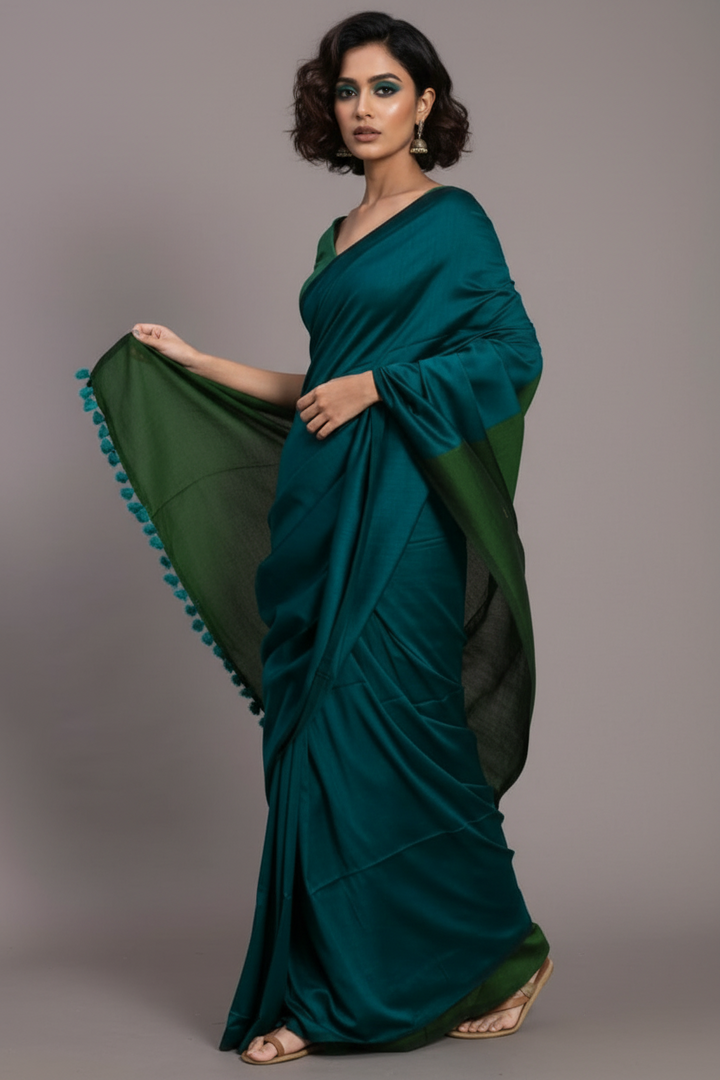 Chitrangada Khadi Cotton Saree