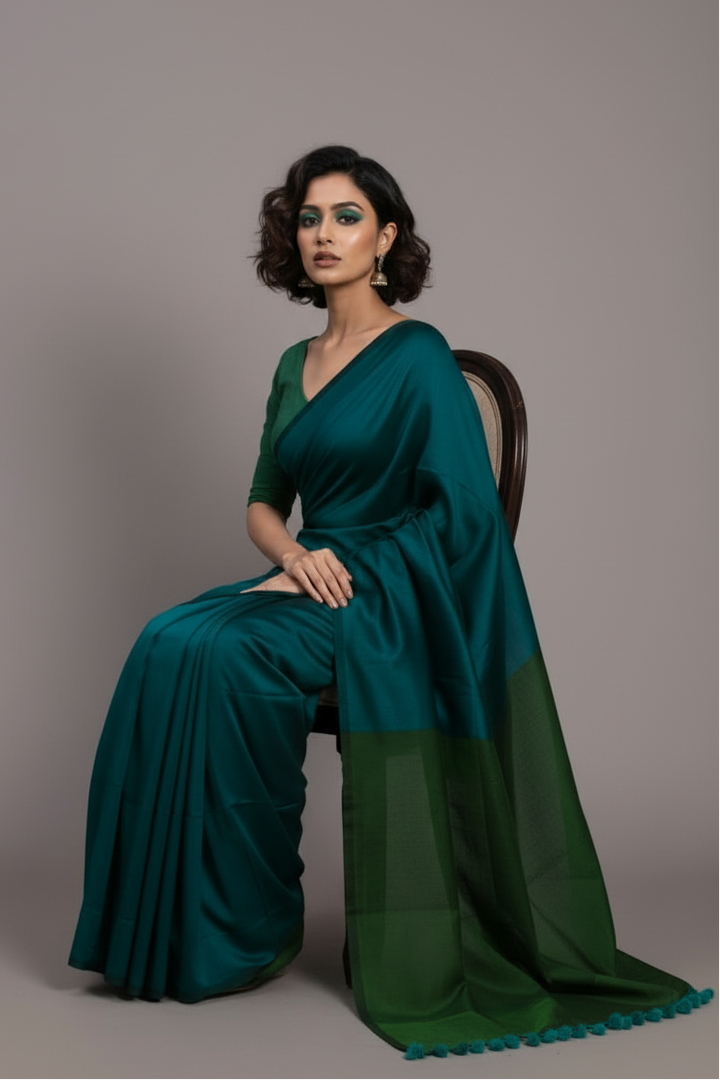 Chitrangada Khadi Cotton Saree