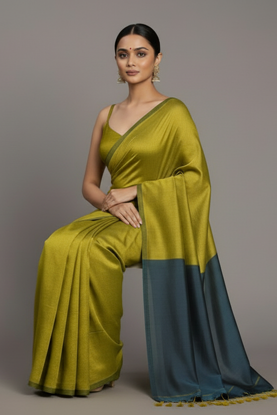 Chitrangada Khadi Cotton Saree