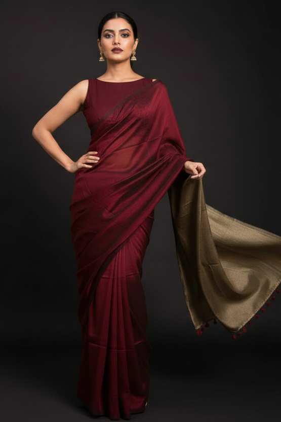 Chitrangada Khadi Cotton Saree