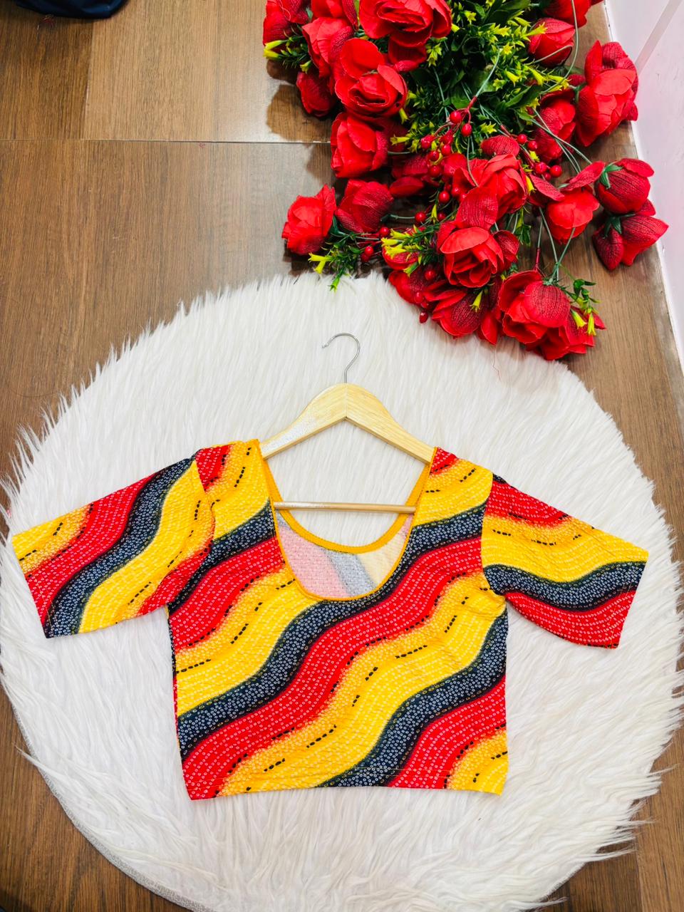 Eye candy Stretchable Knitted Blouse