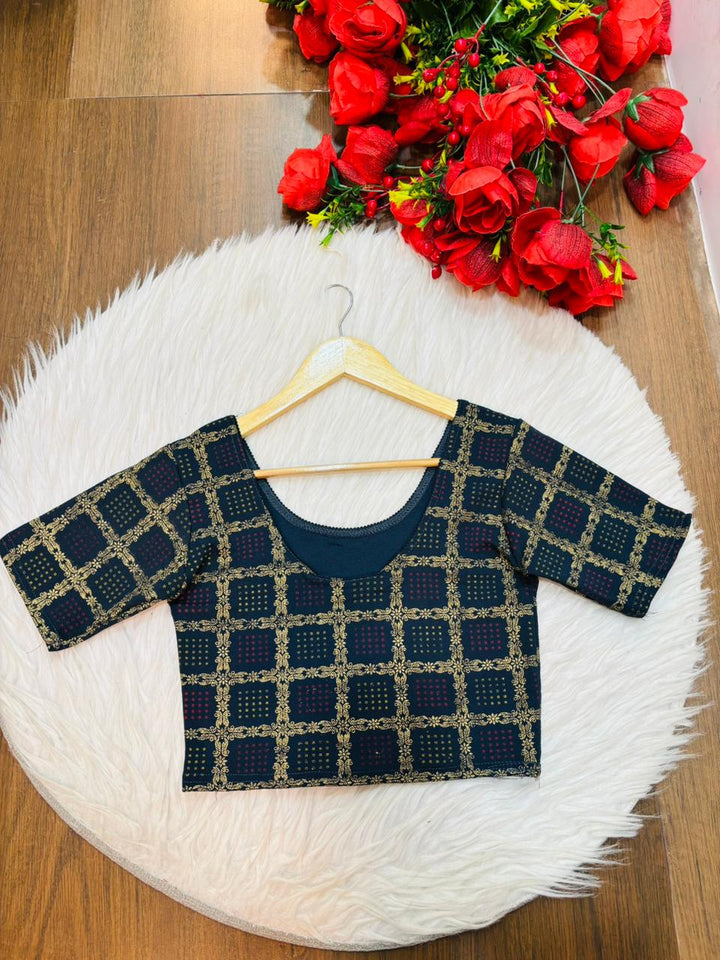 Fashion And Tradition-Stretchable Knitted Blouse