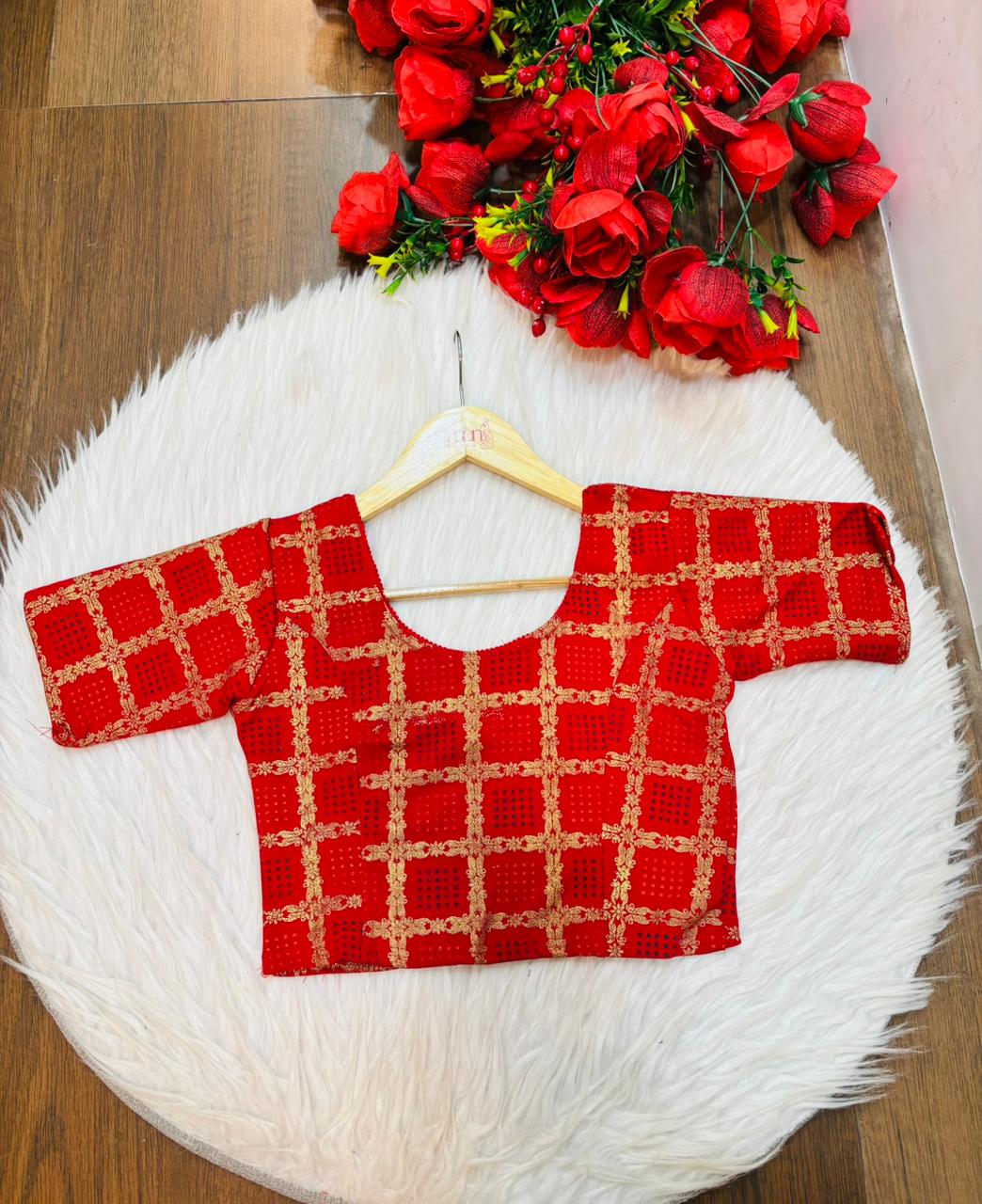 Fashion And Tradition-Stretchable Knitted Blouse