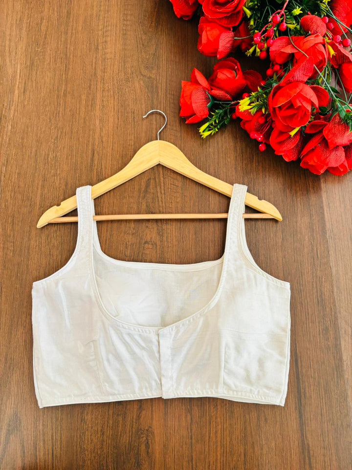 Refine Your Style – Solid Color Designer Blouse
