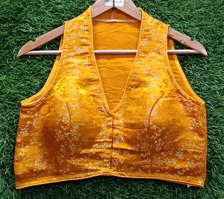 Swarna Pushpa Katan Banarasi Silk Designer Blouse