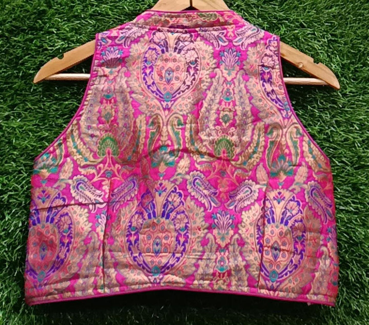 Stolen moments- Katan Banarasi Silk Designer Blouse