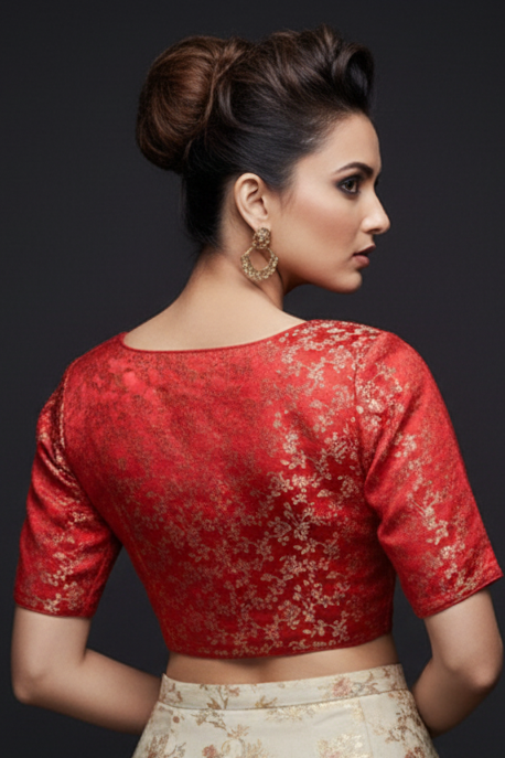 Chandralekha Katan Banarasi Designer Blouse