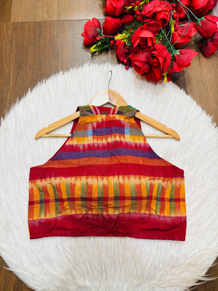 Summer Friendly Gamcha Blouse