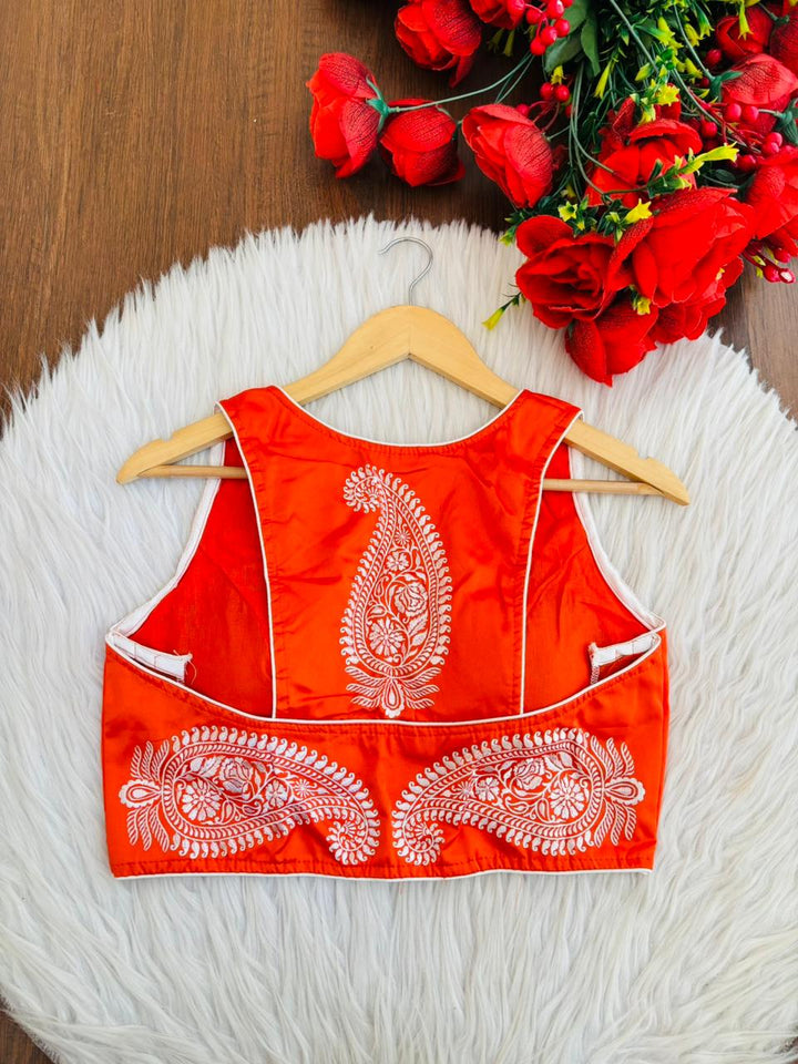 Sui Rekha Bridal Silk Blouse