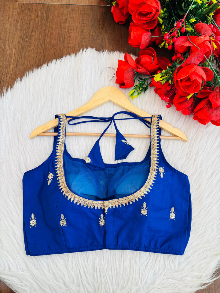 Glamour Galore – Fancy Zari Work Designer Blouse