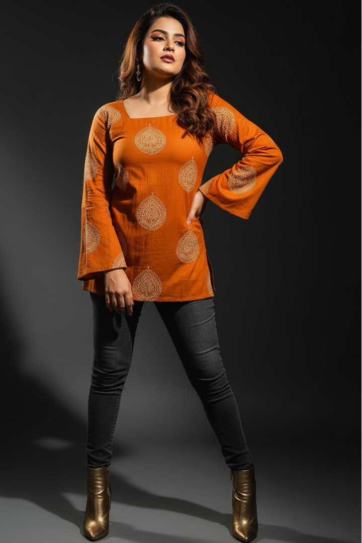 Hello Summer-Pure Cotton Kurti