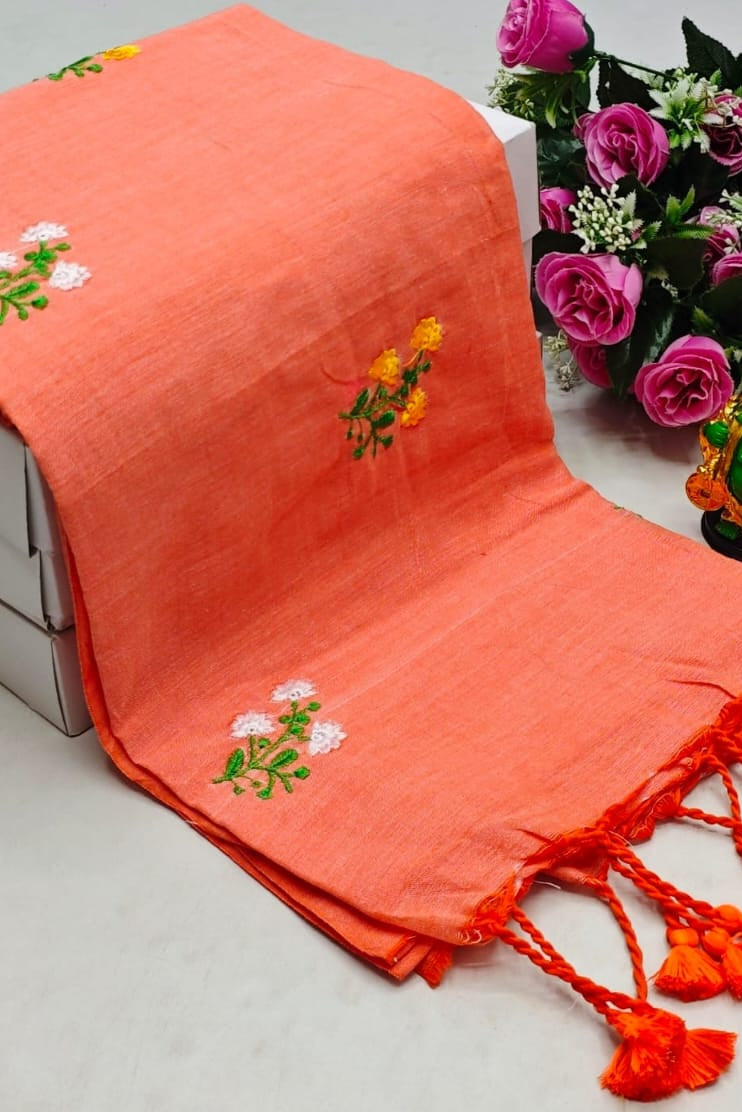 Damayanti Khadi Cotton Saree