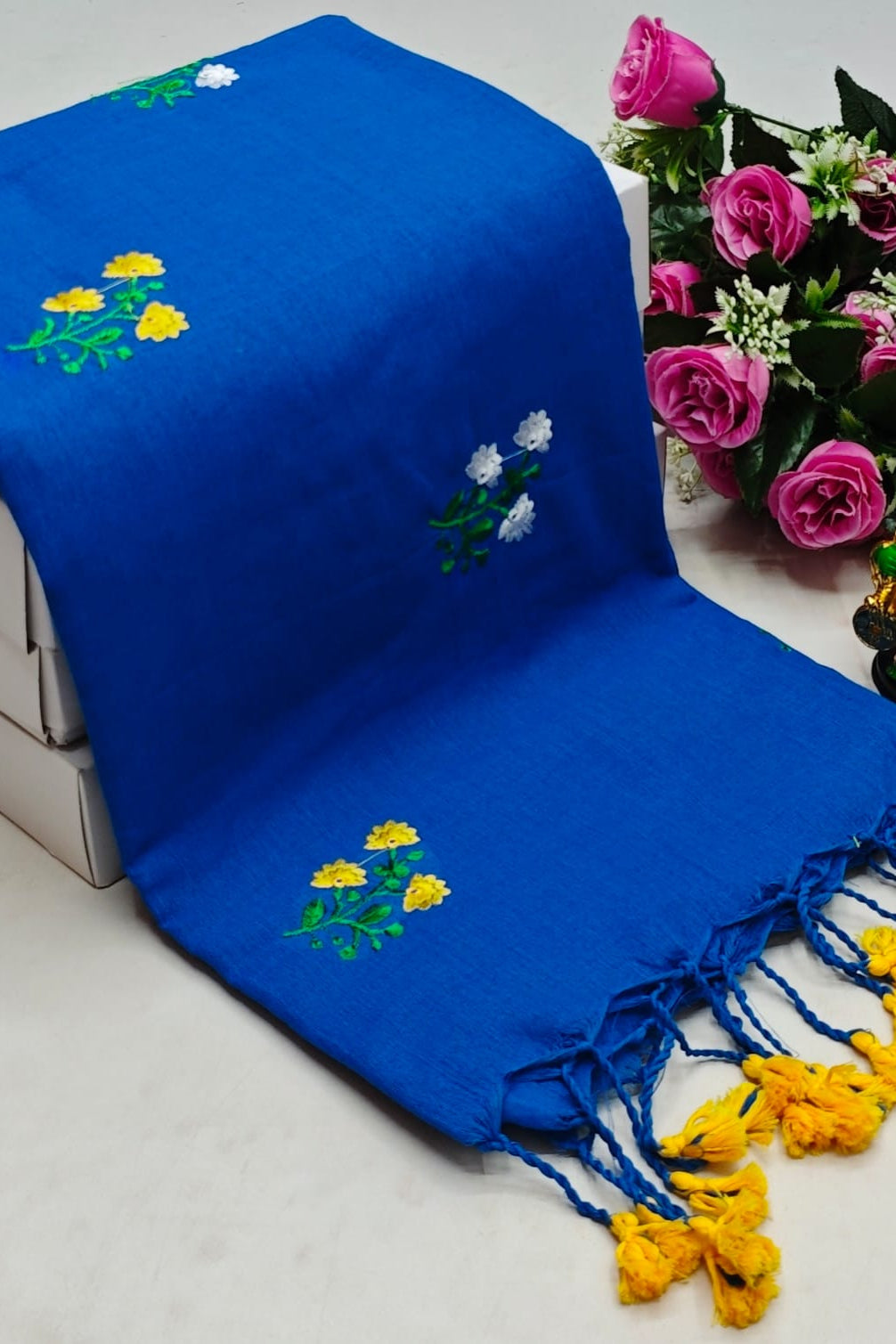 Damayanti Khadi Cotton Saree