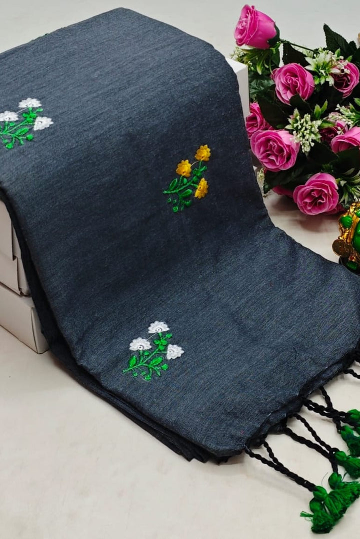 Damayanti Khadi Cotton Saree