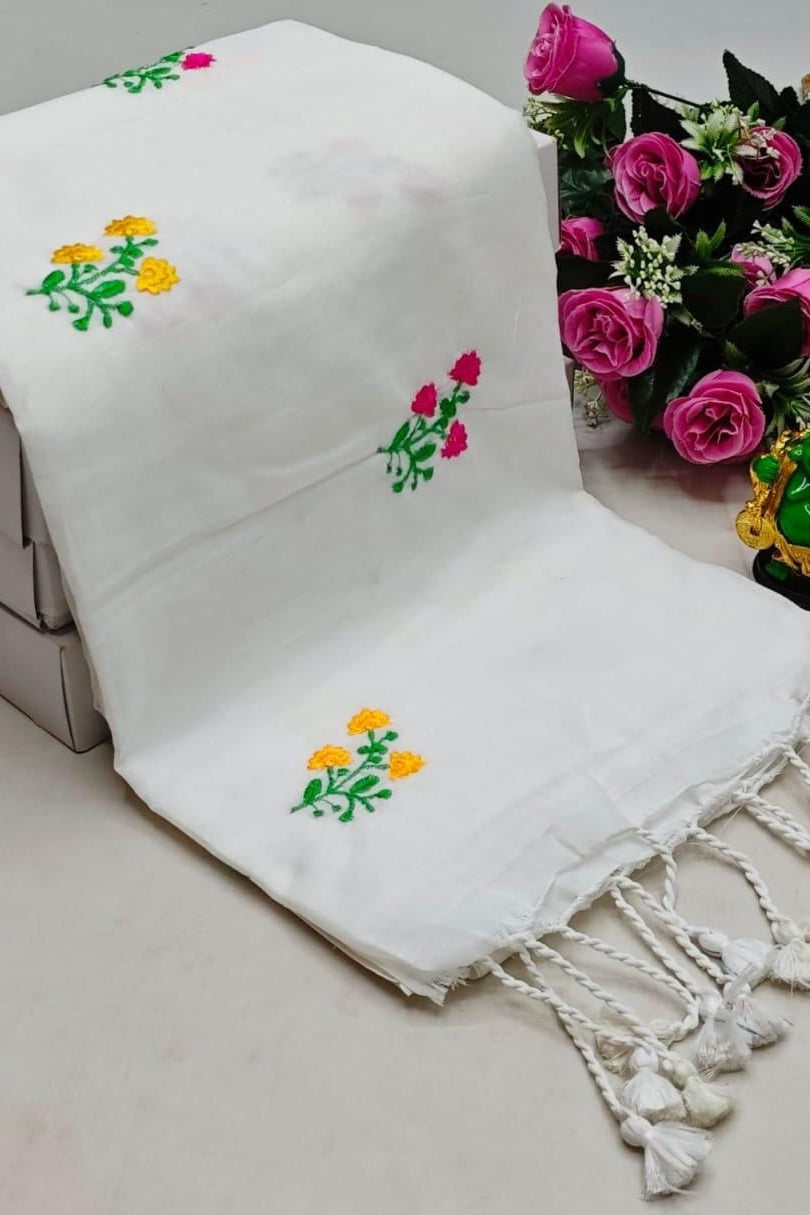 Damayanti Khadi Cotton Saree