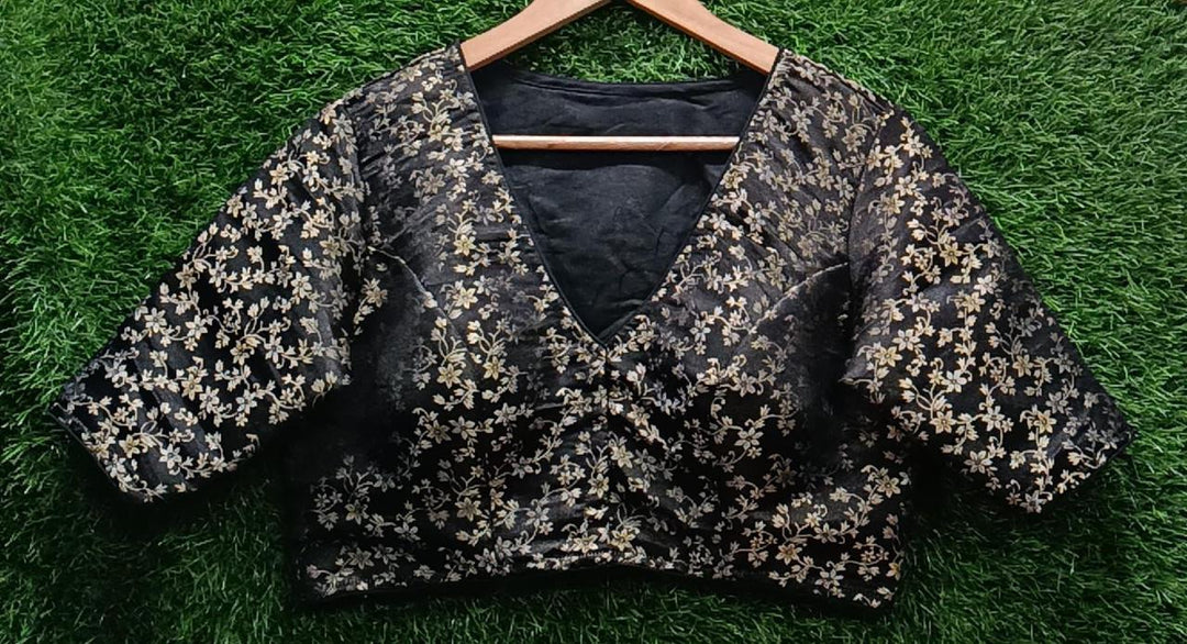 Chandralekha Katan Banarasi Designer Blouse