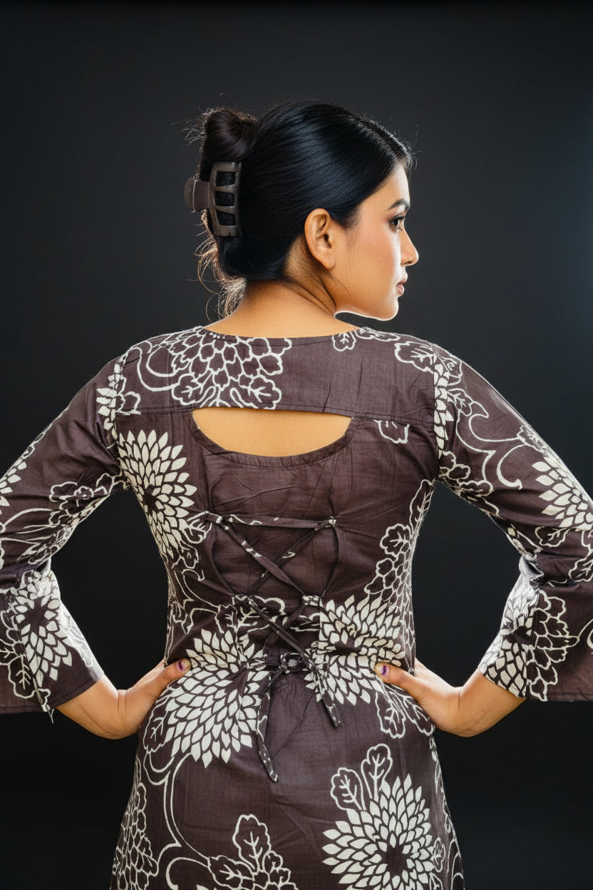 Stylish Comfort-Pure Cotton Kurti