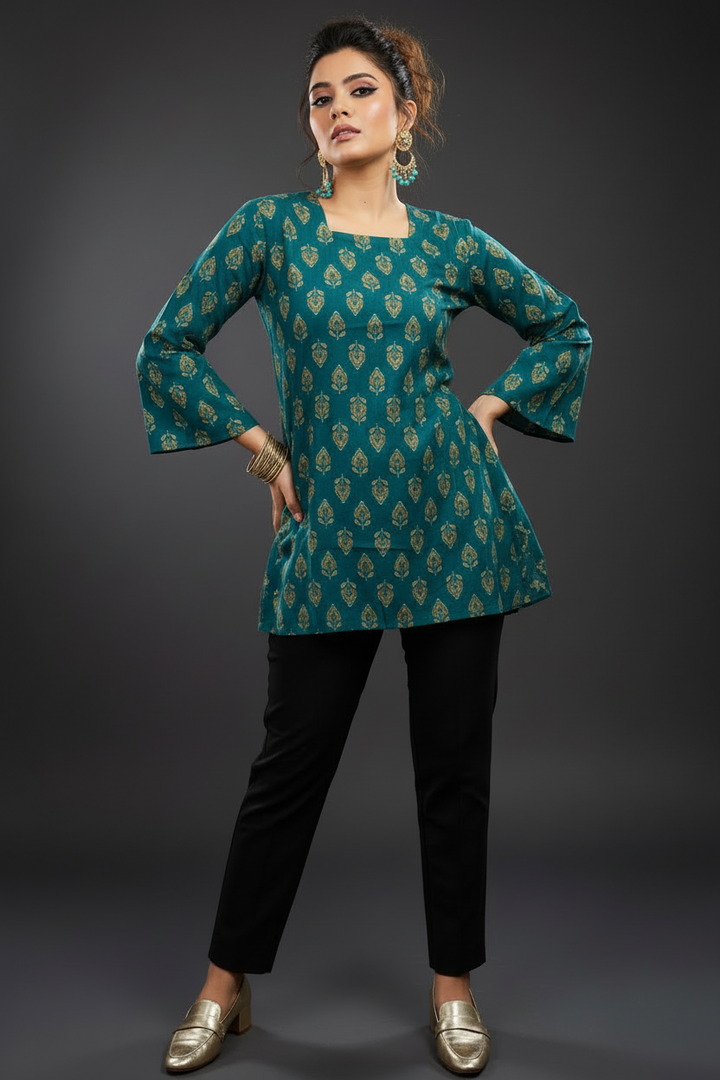 Style That Speaks-Pure Cotton Kurti