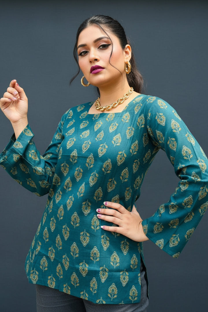 Style That Speaks-Pure Cotton Kurti
