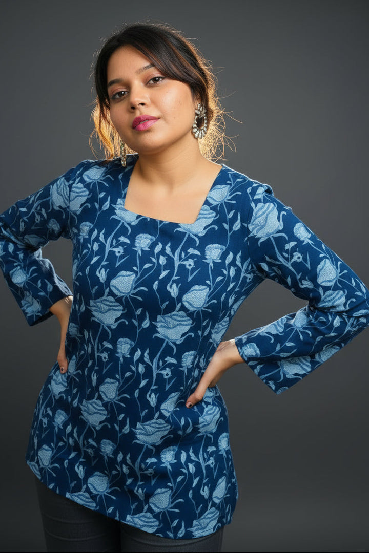 Moon Glory-Pure Cotton Kurti