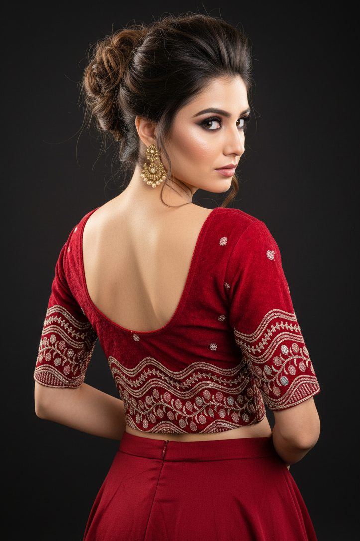 Bend the Trend-Stretchable Knitted Blouse