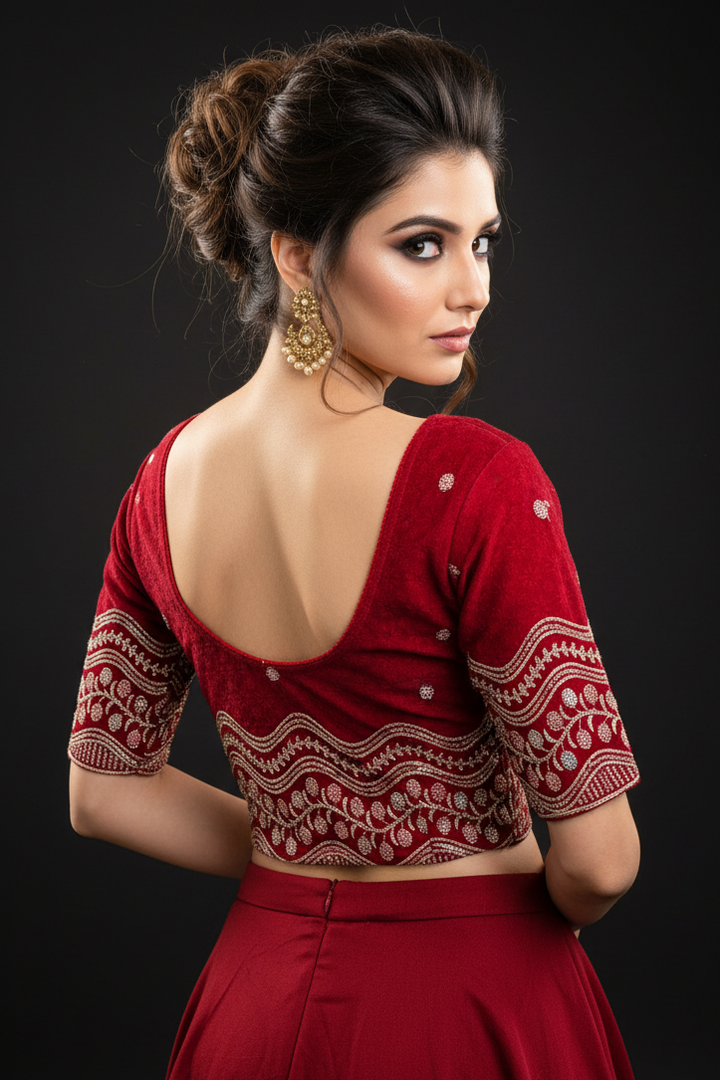 Bend the Trend-Stretchable Knitted Blouse