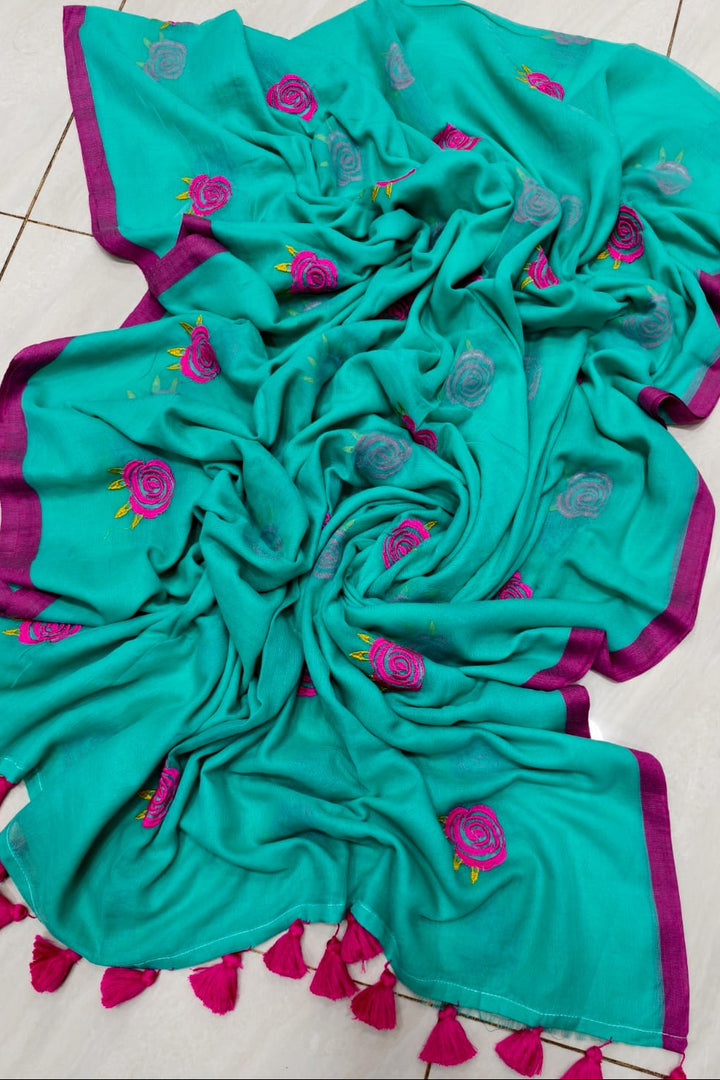 Hemangini Mul Cotton Saree