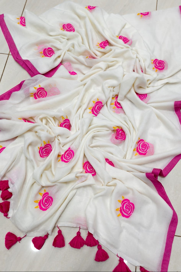 Hemangini Mul Cotton Saree