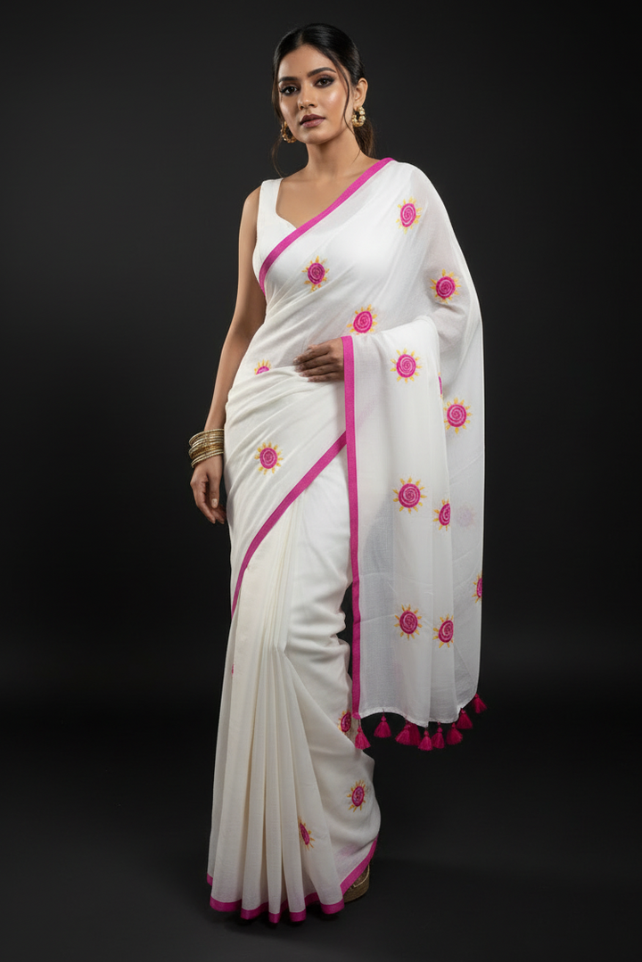 Hemangini Mul Cotton Saree