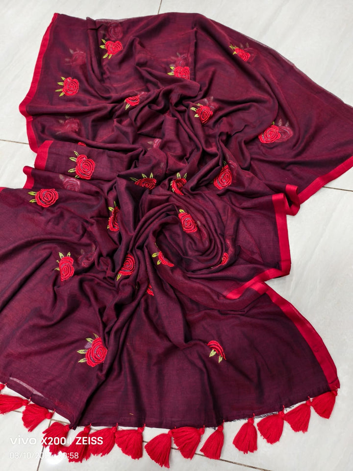 Hemangini Mul Cotton Saree