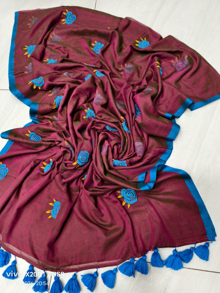 Hemangini Mul Cotton Saree