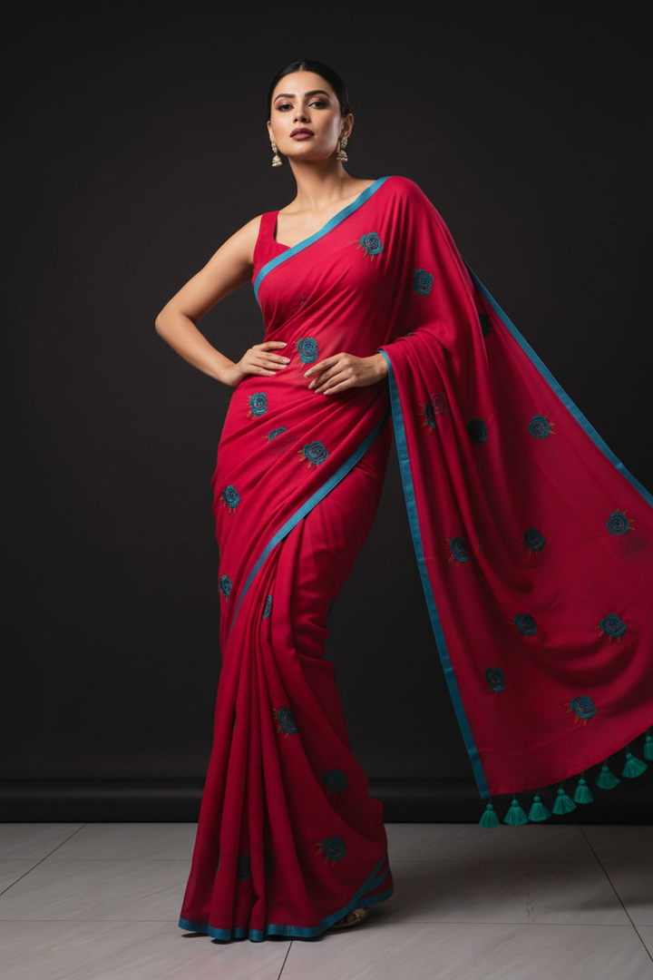 Hemangini Mul Cotton Saree
