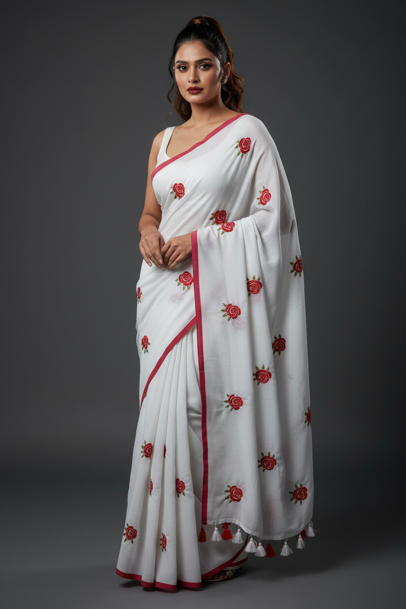 Hemangini Mul Cotton Saree