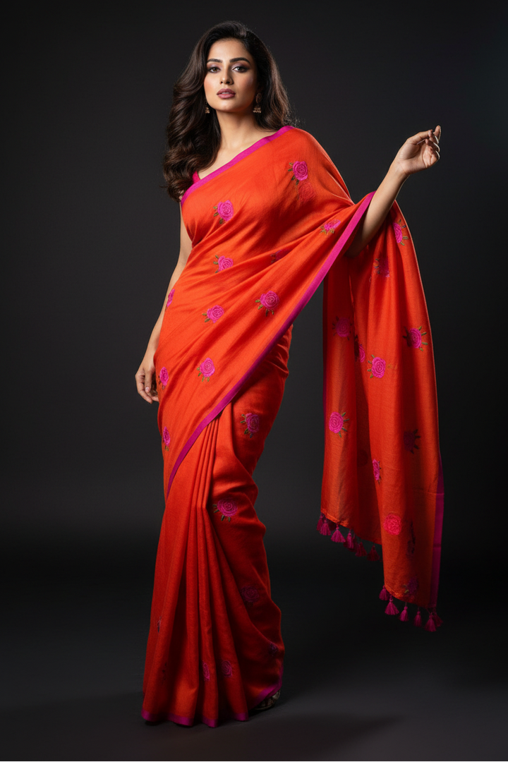 Hemangini Mul Cotton Saree