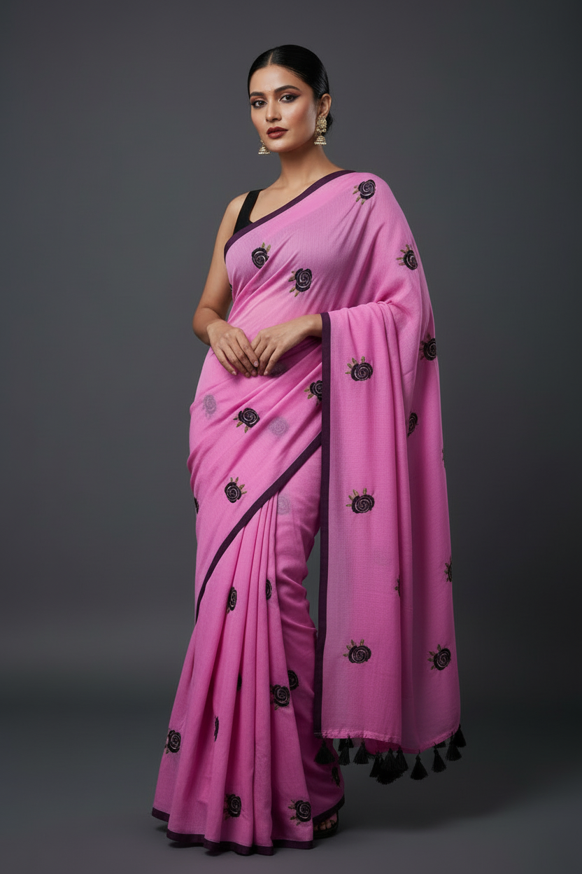 Hemangini Mul Cotton Saree