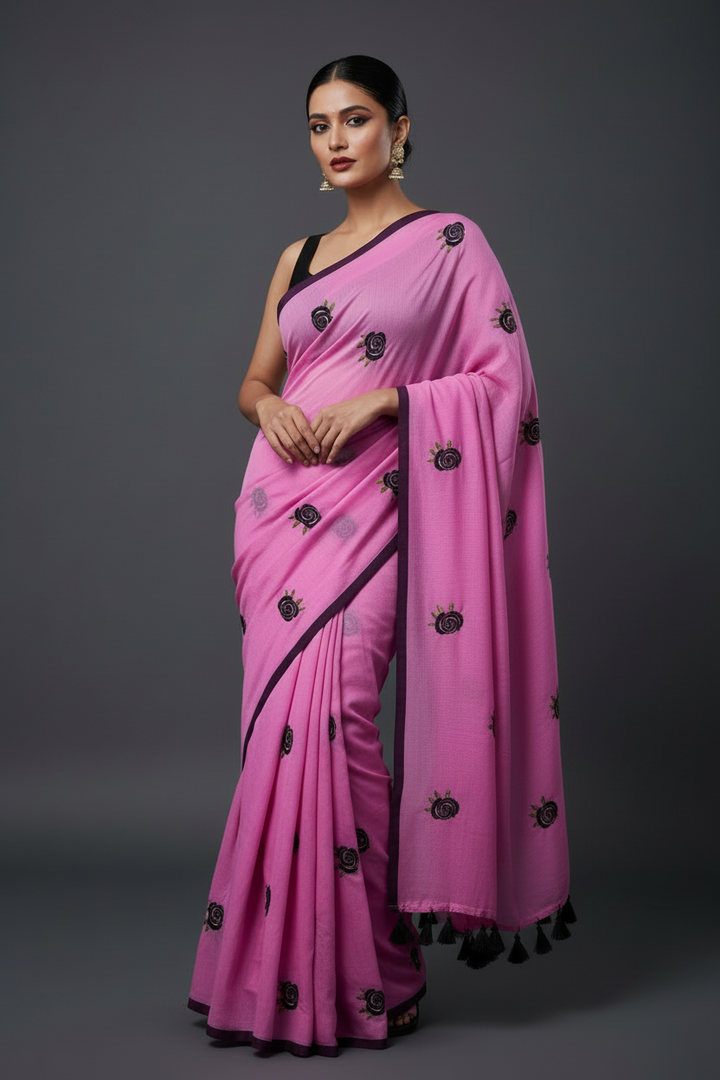 Hemangini Mul Cotton Saree