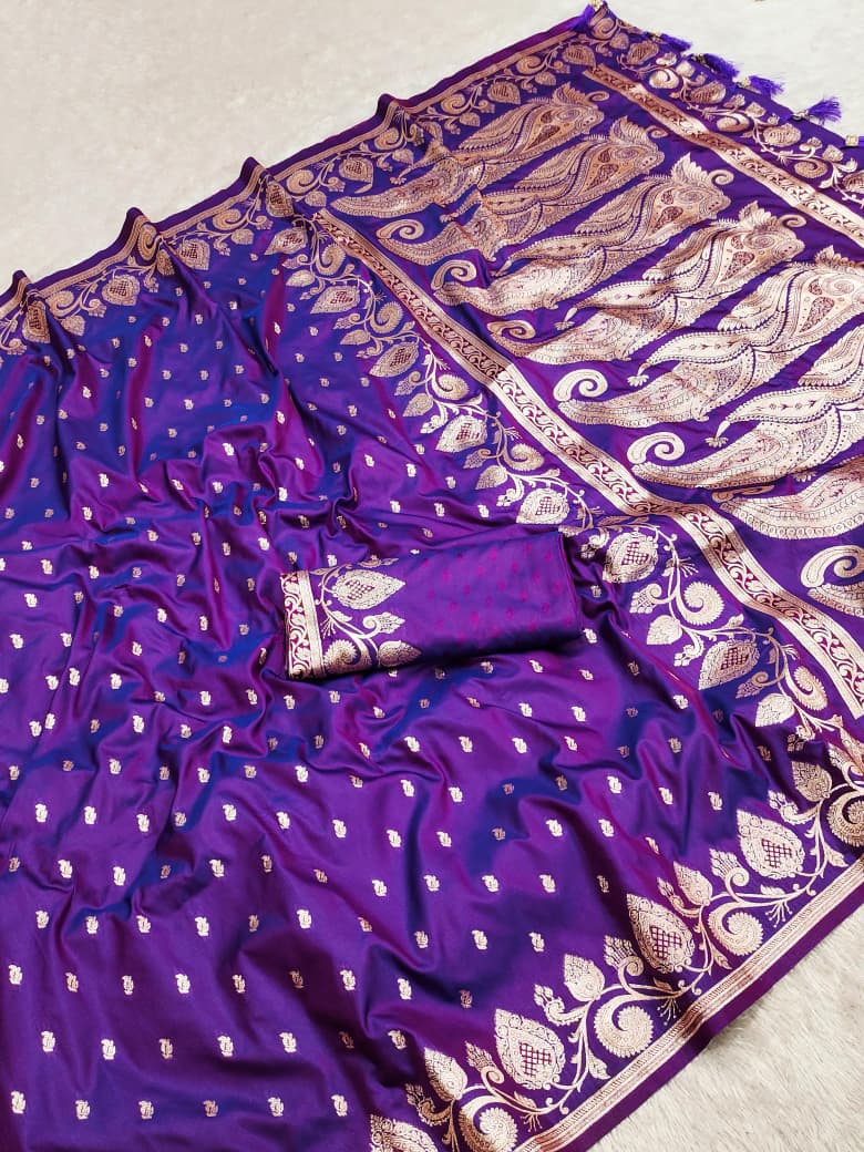 Shade of Love Banarasi Silk Saree