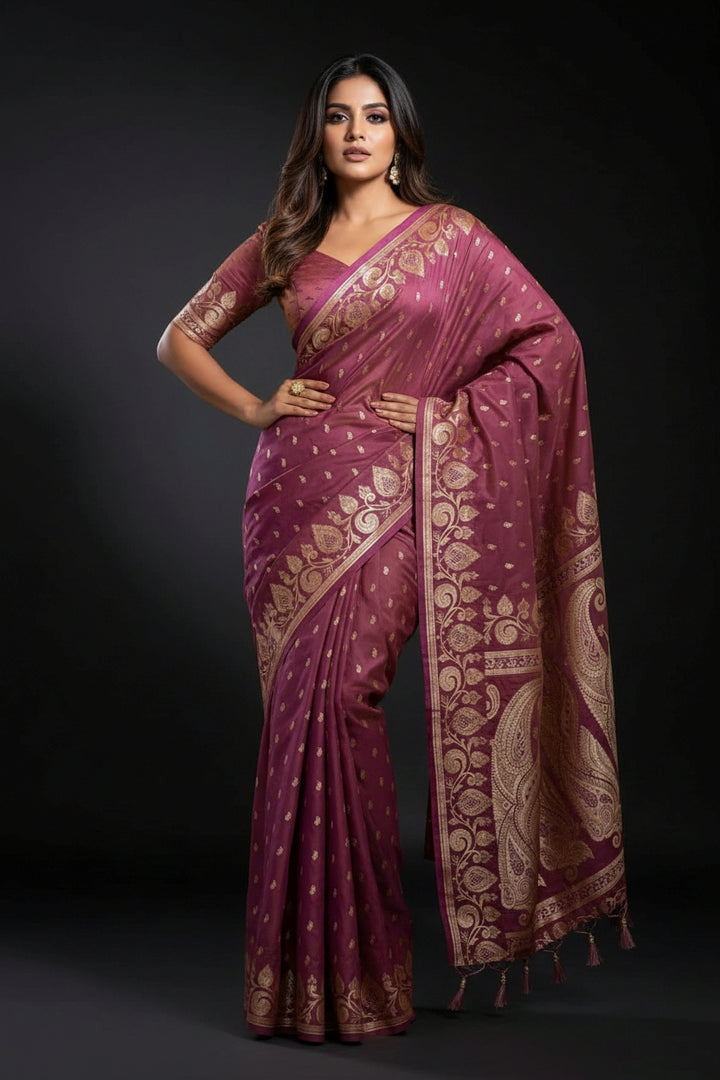Shade of Love Banarasi Silk Saree